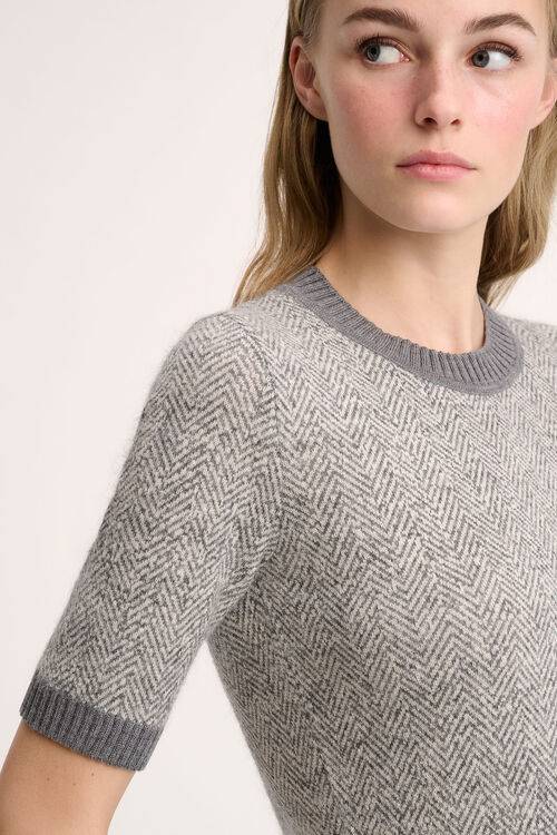 Luisa Spagnoli Madrigale - Top A Maniche Corte