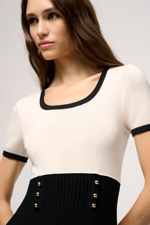 Luisa Spagnoli Maestra - Abito In Pura Lana