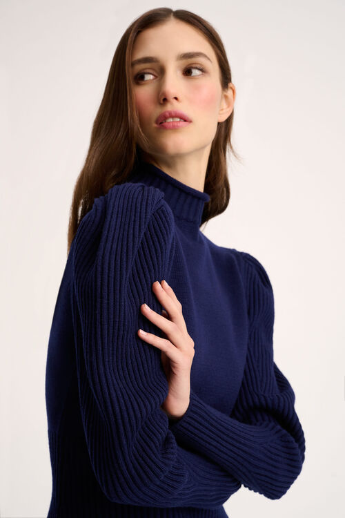 Luisa Spagnoli Magentina - Pullover Lupetto