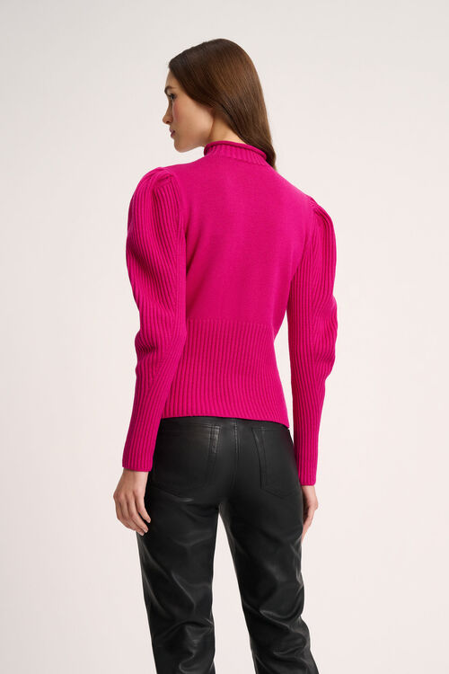 Luisa Spagnoli Magentina - Pullover Lupetto