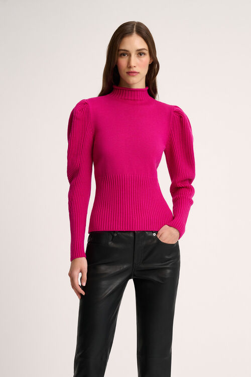 Luisa Spagnoli Magentina - Pullover Lupetto