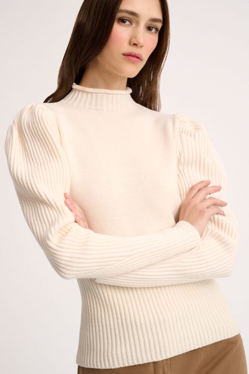 Luisa Spagnoli Magentina - Pullover Lupetto