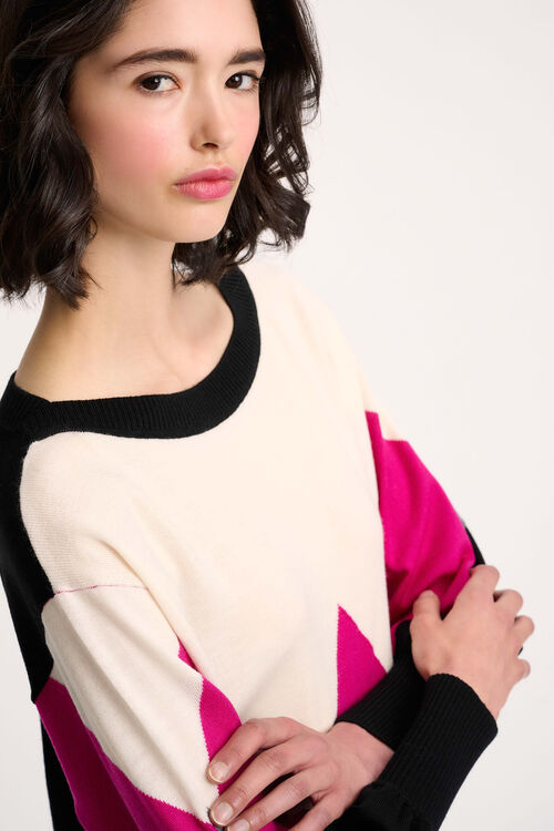 Luisa Spagnoli Magneti - Pullover A Rombi