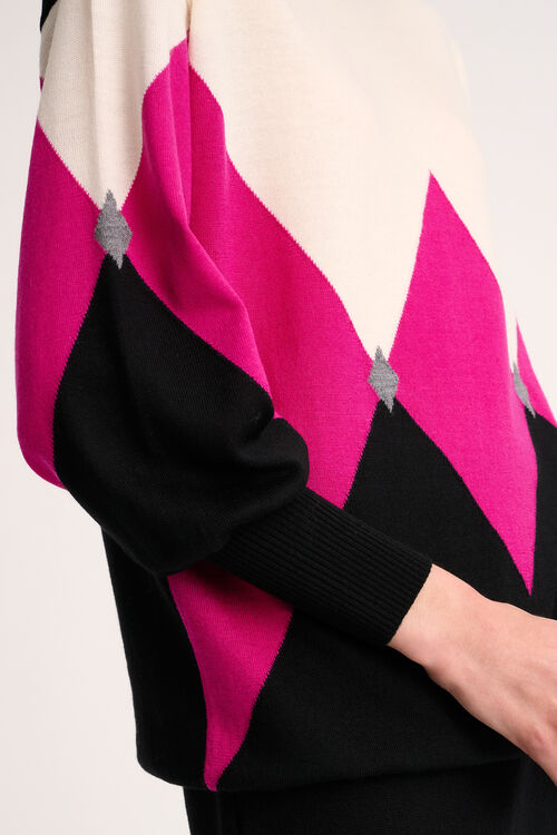 Luisa Spagnoli Magneti - Pullover A Rombi