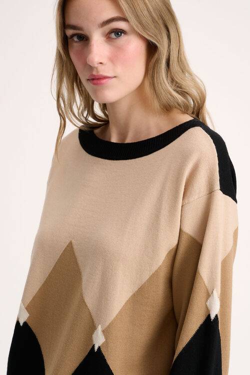 Luisa Spagnoli Magneti - Pullover a rombi
