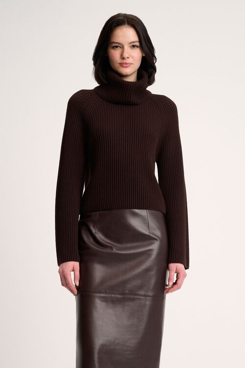 Luisa Spagnoli Magnus - Pullover Dolcevita A Coste