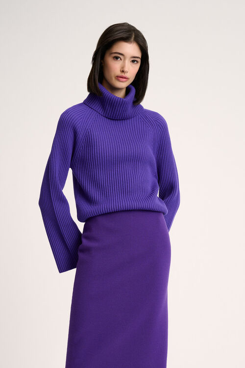 Luisa Spagnoli Magnus - Pullover Dolcevita A Coste