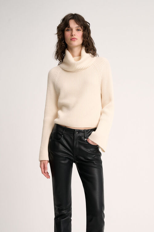 Luisa Spagnoli Magnus - Pullover Dolcevita A Coste