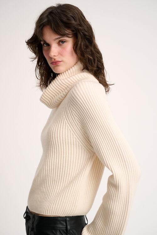 Luisa Spagnoli Magnus - Pullover Dolcevita A Coste