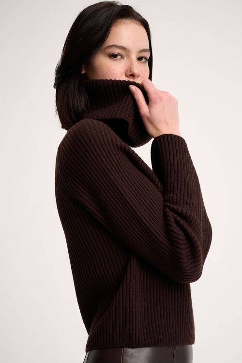 Luisa Spagnoli Magnus - Pullover dolcevita a coste