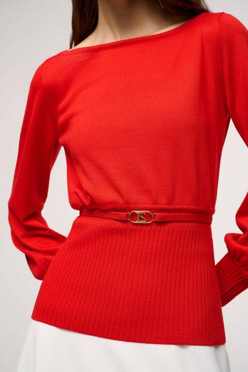 Luisa Spagnoli Magride - Pullover Con Cinturino