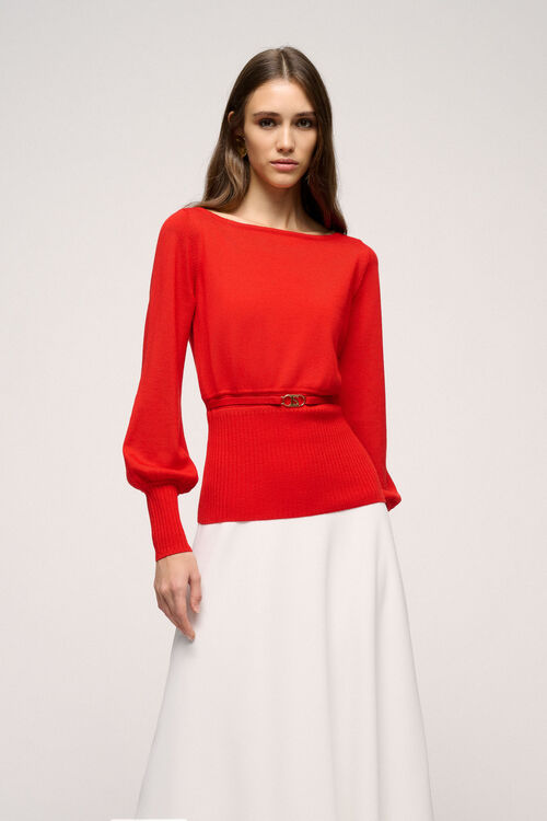 Luisa Spagnoli Magride - Pullover Con Cinturino