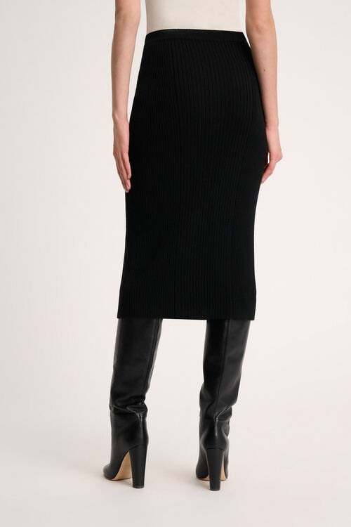 Luisa Spagnoli Maionese - Gonna In Maglia