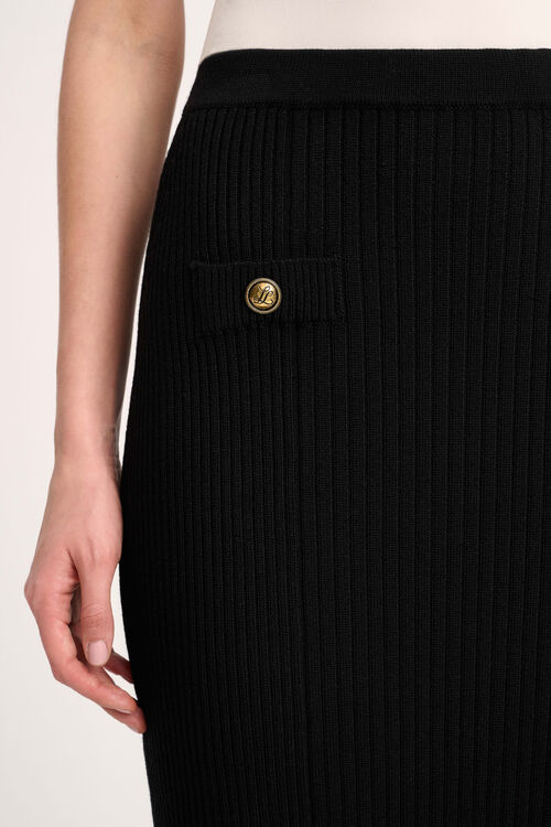 Luisa Spagnoli Maionese - Gonna In Maglia