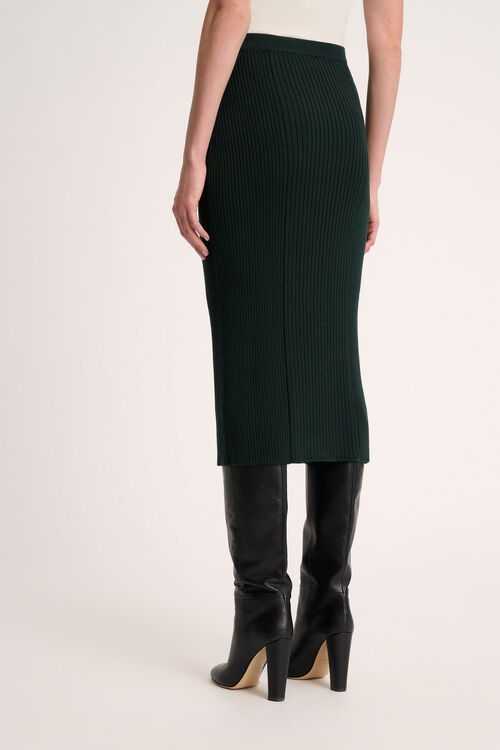 Luisa Spagnoli Maionese - Gonna In Maglia