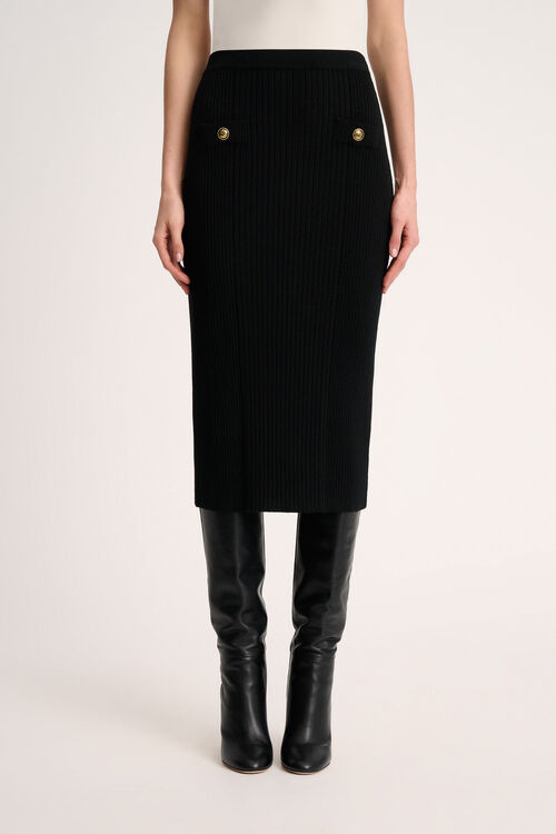 Luisa Spagnoli Maionese - Gonna in maglia