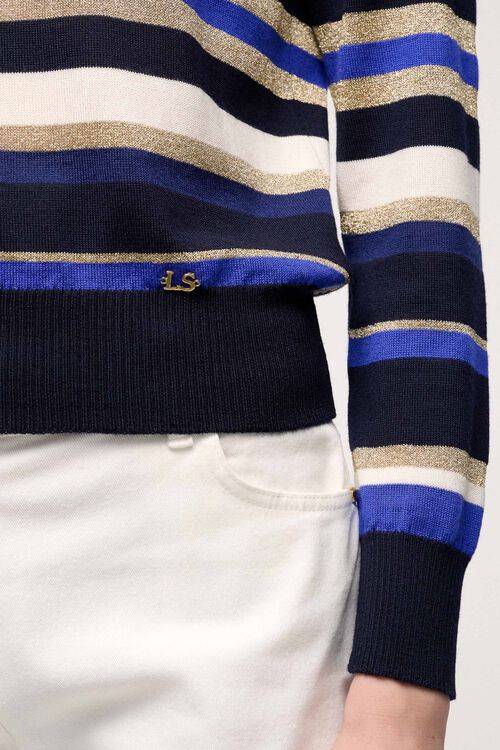 Luisa Spagnoli Maliziosa - Pullover A Righe