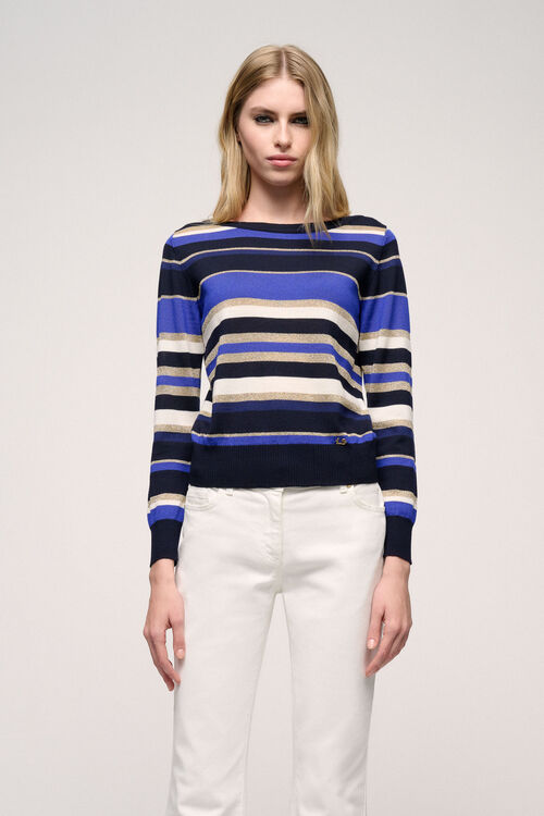 Luisa Spagnoli Maliziosa - Pullover A Righe