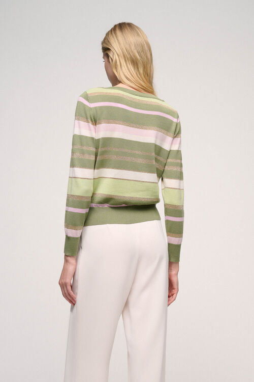 Luisa Spagnoli Maliziosa - Pullover A Righe