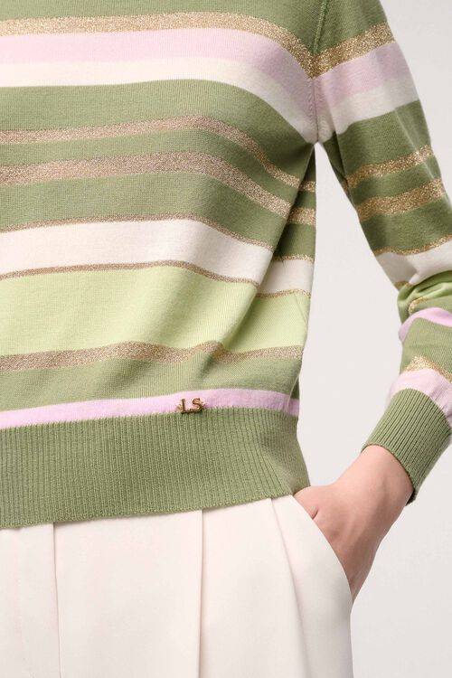 Luisa Spagnoli Maliziosa - Pullover A Righe