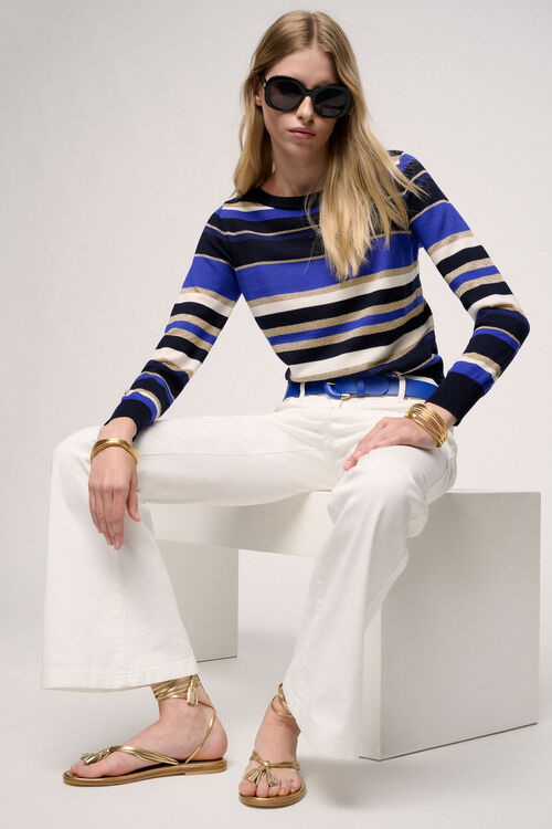 Luisa Spagnoli Maliziosa - Pullover a righe