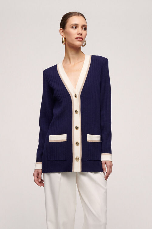 Luisa Spagnoli Maltese - Cardigan Lungo