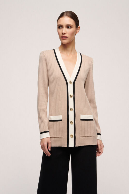 Luisa Spagnoli Maltese - Cardigan lungo