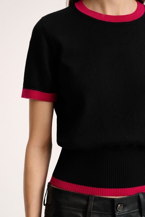 Luisa Spagnoli Mansueti - Top A Maniche Corte