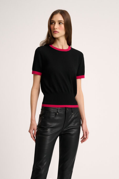 Luisa Spagnoli Mansueti - Top A Maniche Corte