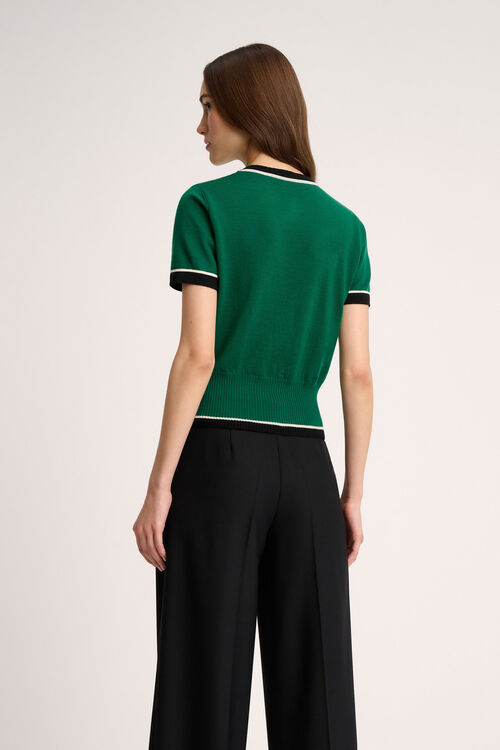 Luisa Spagnoli Mansueti - Top A Maniche Corte