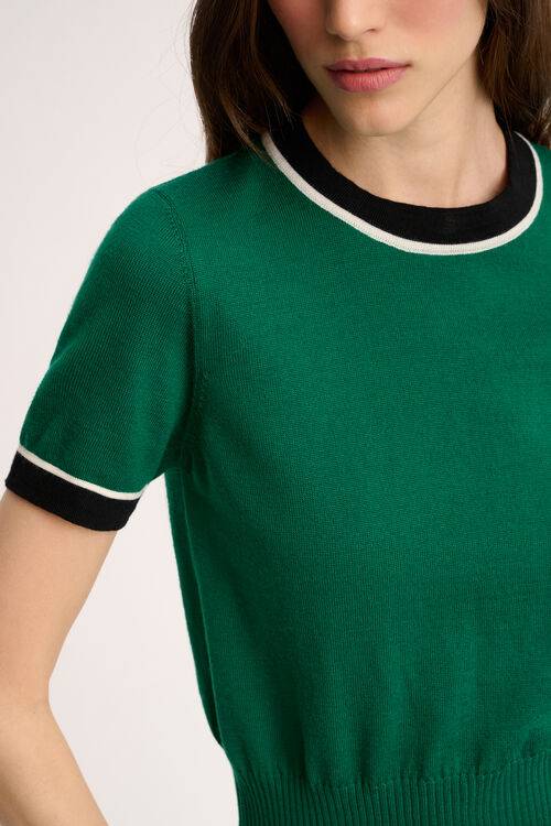 Luisa Spagnoli Mansueti - Top A Maniche Corte