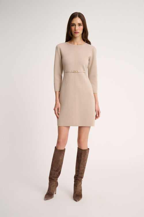 Luisa Spagnoli Marinella - Abito bon ton in maglia