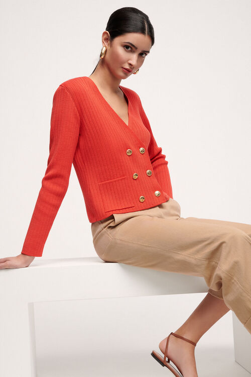 Luisa Spagnoli Maristella - Cardigan Doppiopetto