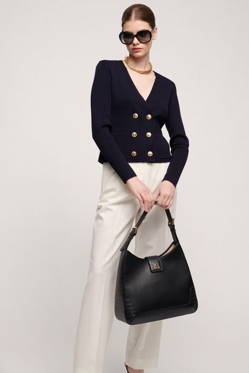 Luisa Spagnoli Maristella - Cardigan Doppiopetto