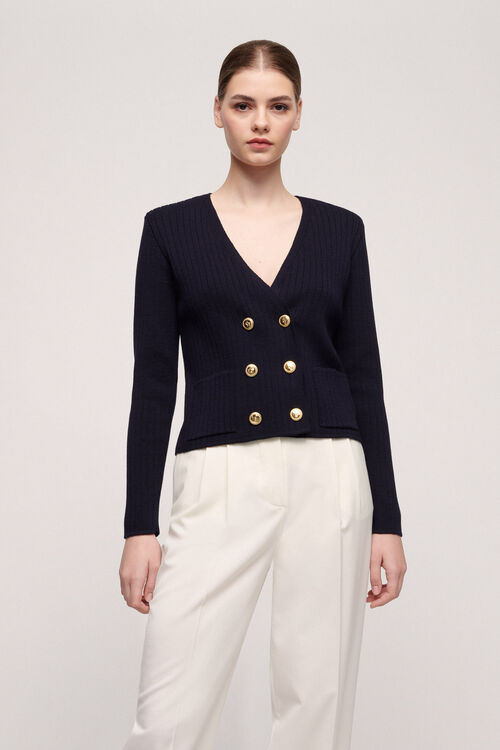 Luisa Spagnoli Maristella - Cardigan doppiopetto