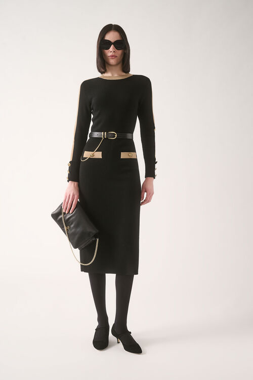 Luisa Spagnoli Marmellata - Abito in maglia