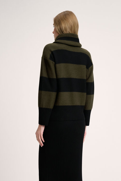 Luisa Spagnoli Marsupio - Pullover A Righe