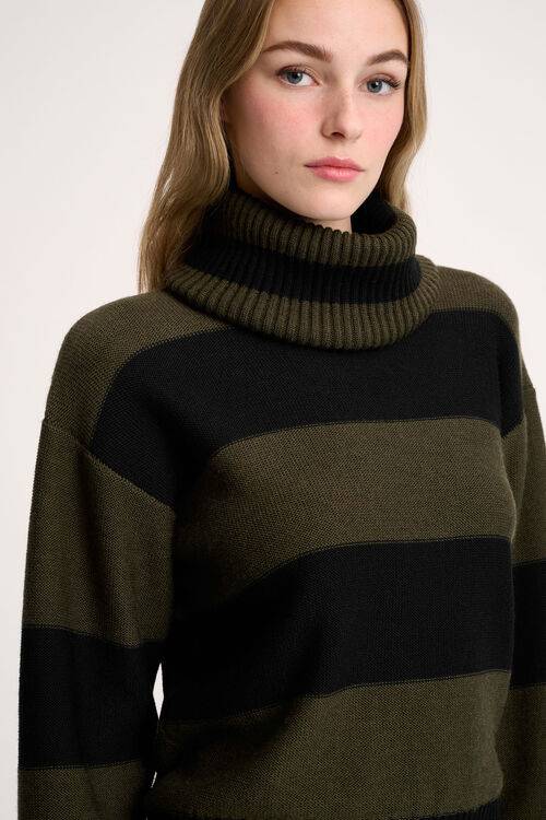 Luisa Spagnoli Marsupio - Pullover A Righe