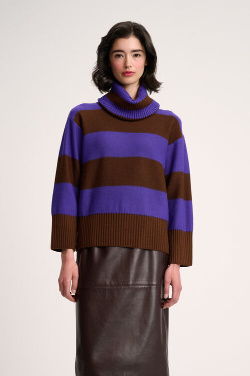 Luisa Spagnoli Marsupio - Pullover A Righe