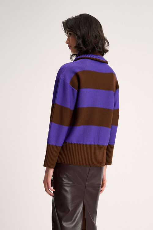 Luisa Spagnoli Marsupio - Pullover A Righe