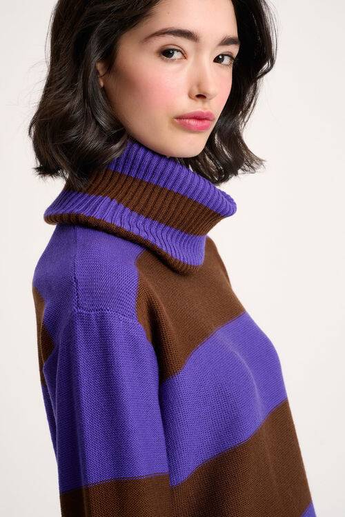 Luisa Spagnoli Marsupio - Pullover A Righe