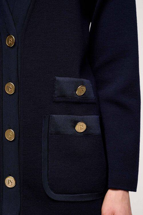 Luisa Spagnoli Martin - Cardigan In Lana E Viscosa