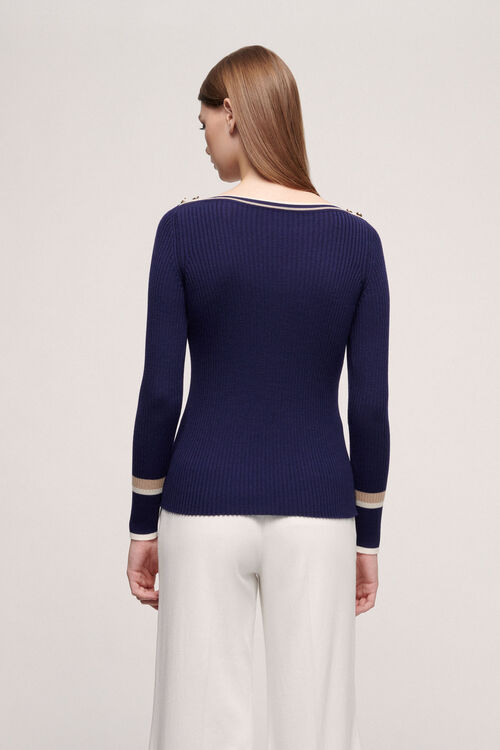 Luisa Spagnoli Martini - Pullover A Coste