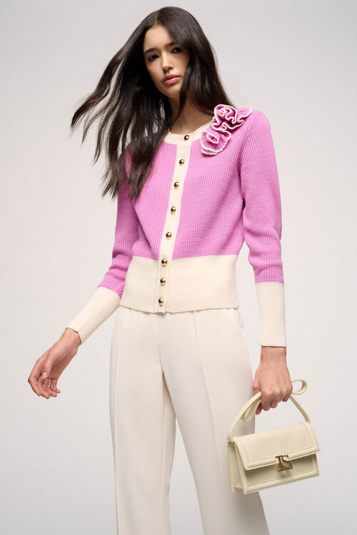 Luisa Spagnoli Massima - Cardigan Con Applicazione