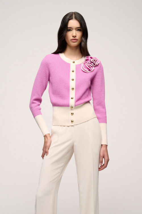 Luisa Spagnoli Massima - Cardigan con applicazione