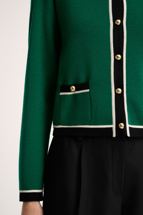 Luisa Spagnoli Materiale - Cardigan Bon Ton