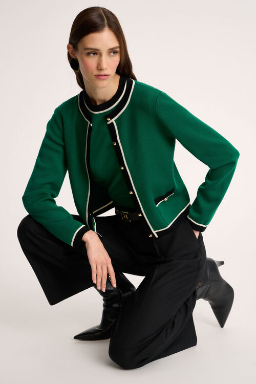 Luisa Spagnoli Materiale - Cardigan bon ton