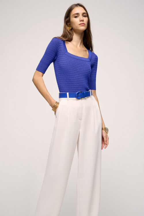 Luisa Spagnoli Materno - Top a trecce