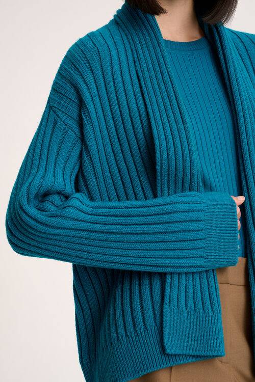 Luisa Spagnoli Meccanica - Cardigan A Coste