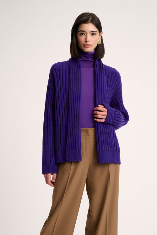 Luisa Spagnoli Meccanica - Cardigan A Coste